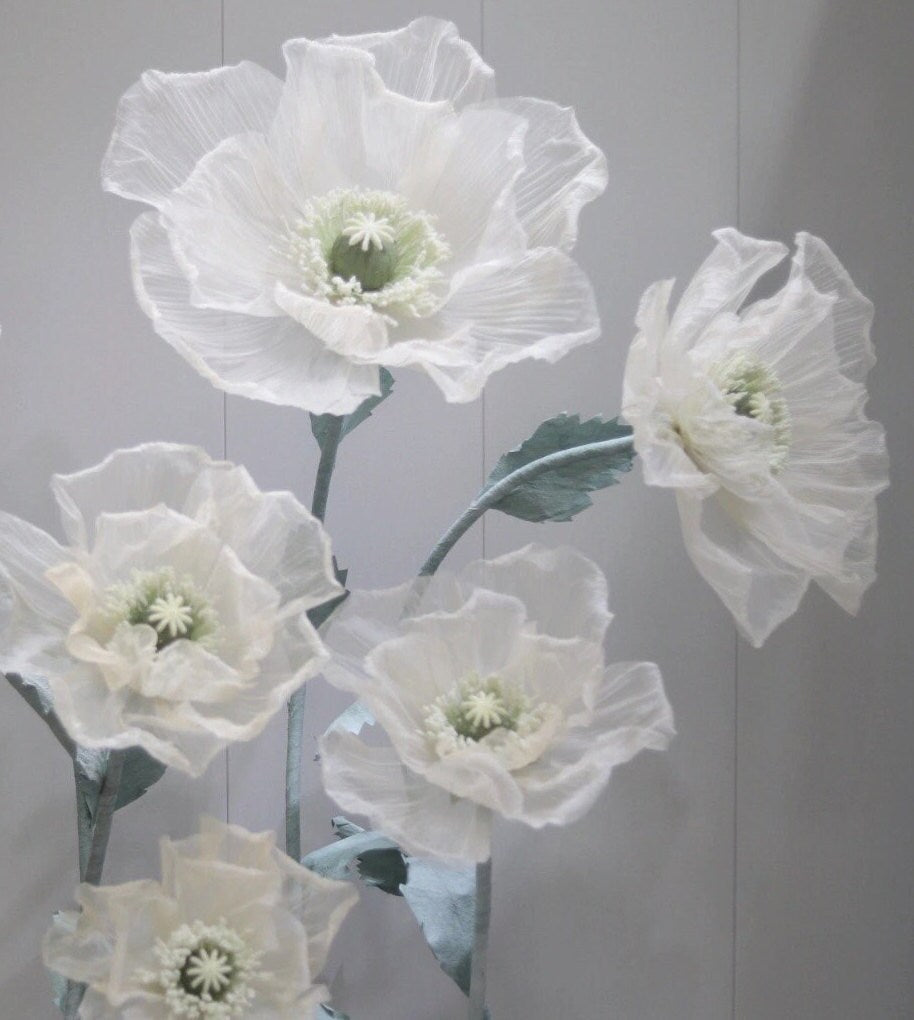 Giant Blooms 23OGF24 Organza Poppies