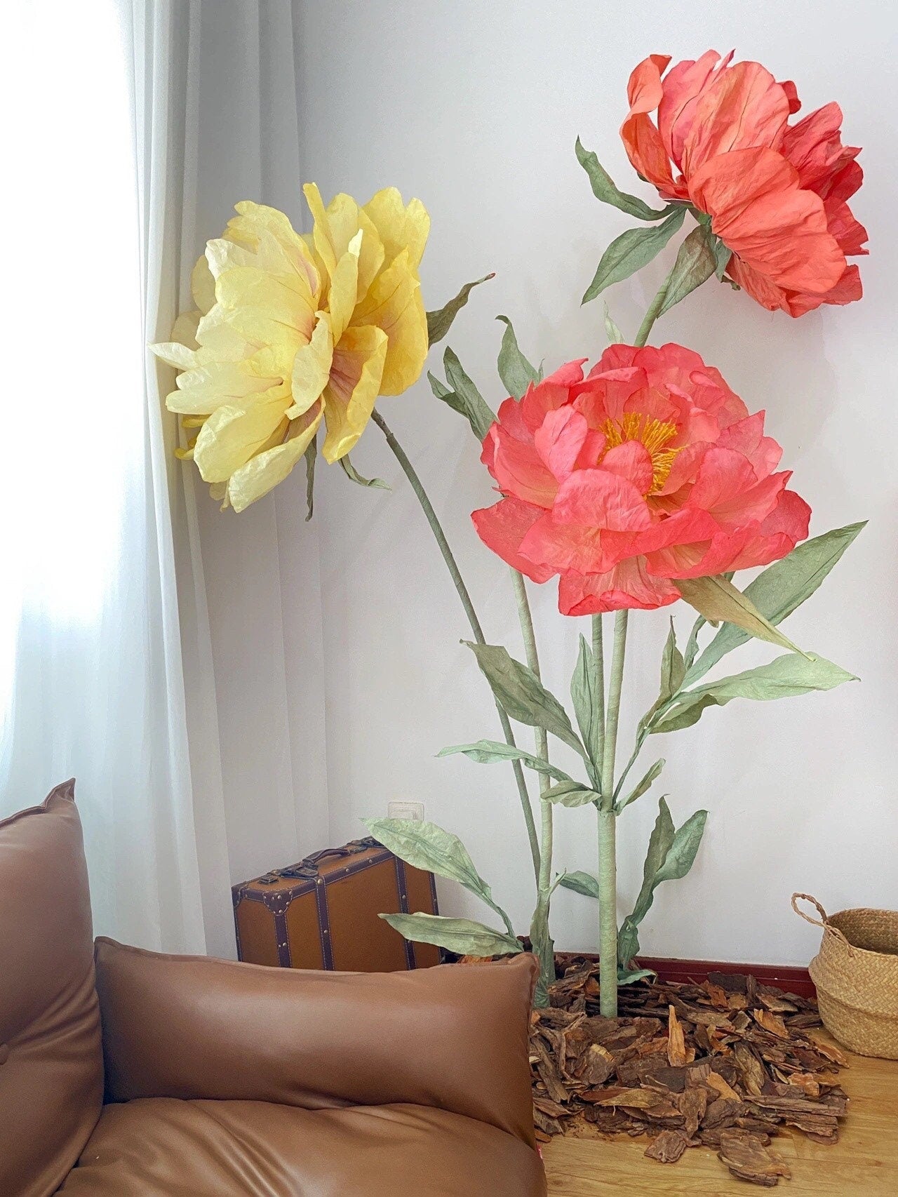 Giant Blooms 23PGF30 Paper Peonies