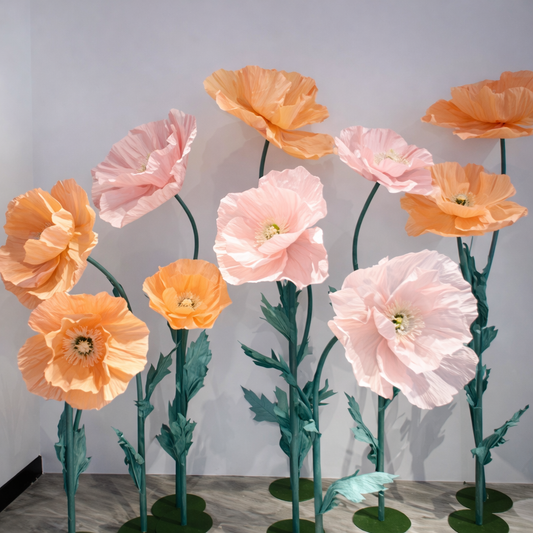 Giant Blooms 23PGF43 Paper Poppies