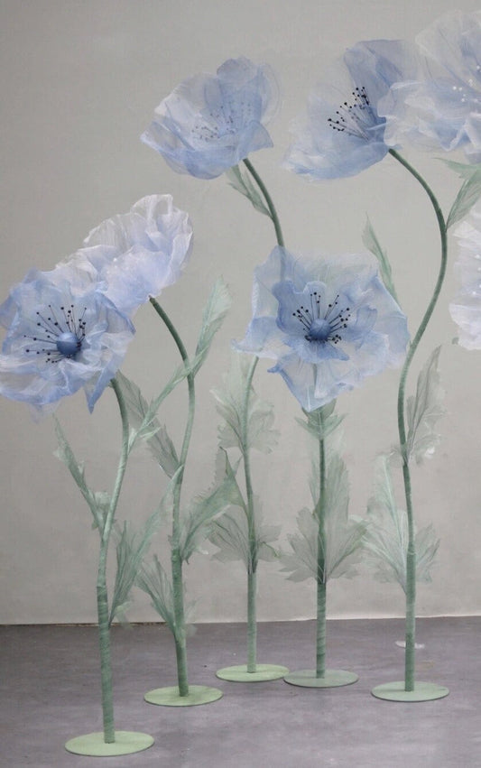 Giant Blooms 23OGF30 Organza Poppies