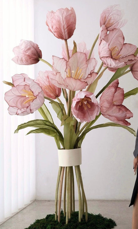 Giant Blooms 23OGF34 Organza Tulips