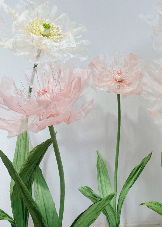 Giant Blooms 23OGF26 Organza Poppies