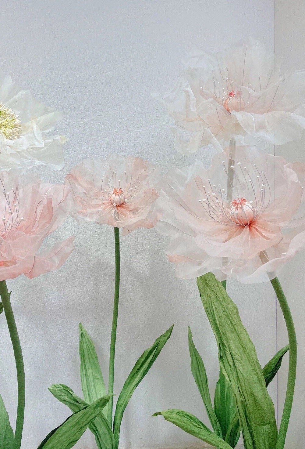 Giant Blooms 23OGF26 Organza Poppies