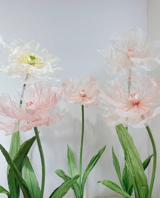 Giant Blooms 23OGF26 Organza Poppies