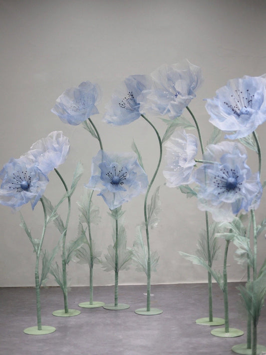 Giant Blooms 23OGF30 Organza Poppies