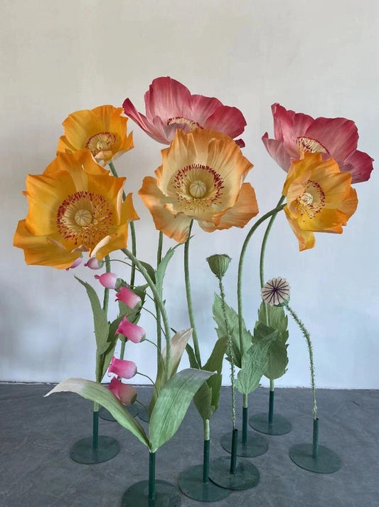 Giant Blooms 23PGF49 Paper Poppies