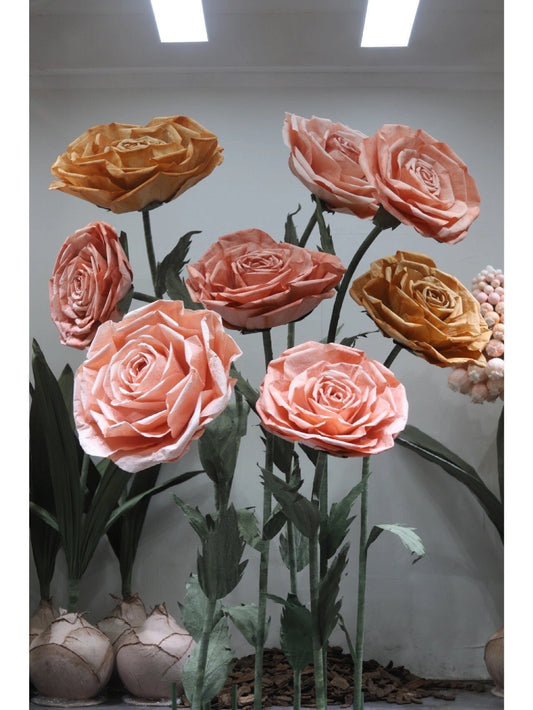 Giant Blooms 23PGF22 Paper Roses