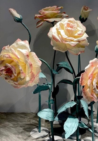 Giant Blooms 23PGF25 Paper Roses