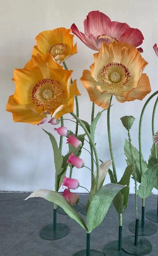 Giant Blooms 23PGF49 Paper Poppies